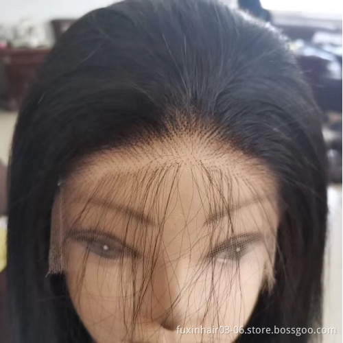 Transparent 13x4 Lace 360 Closure Wigs Pre Plucked 30 Inch Full Lace Human Hair Wigs Bleached Knot Straight Hd Lace Frontal Wig